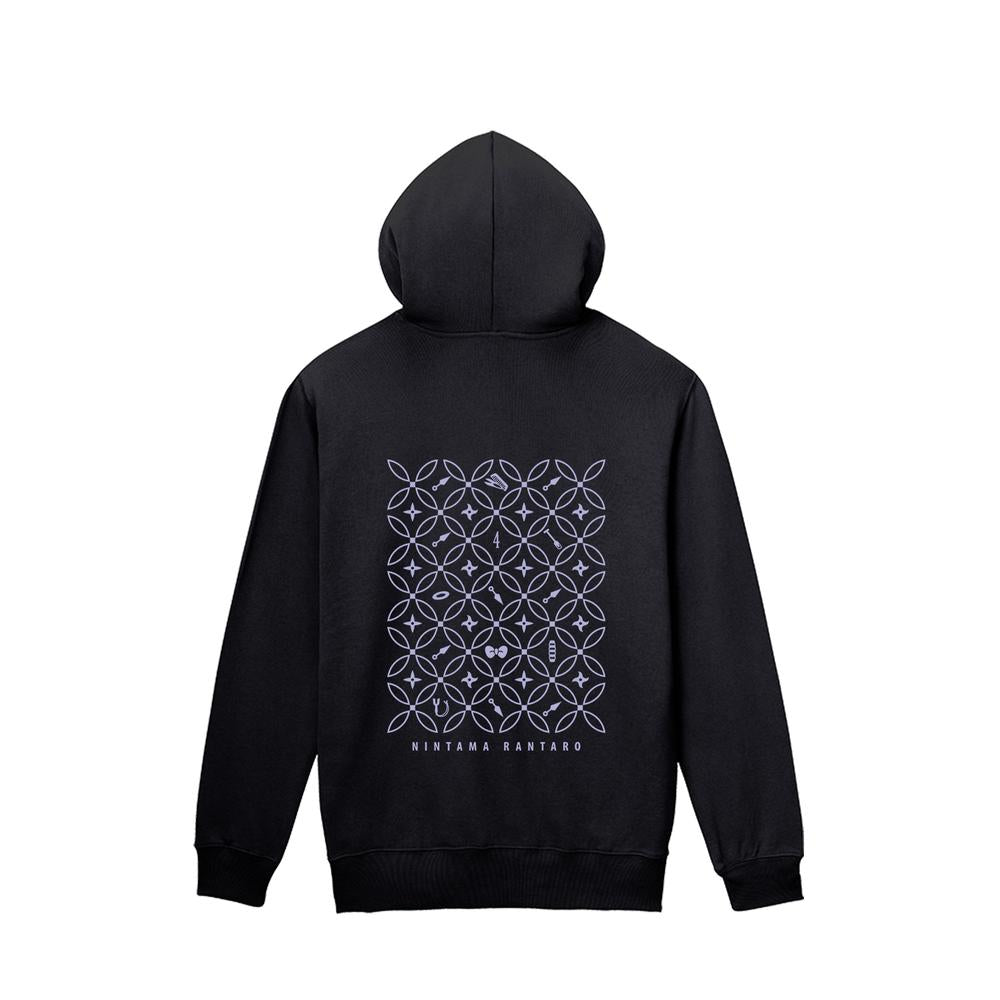 『忍たま乱太郎』4年生 バックプリントジップパーカーレディース【202509再販】