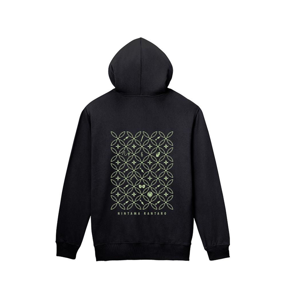 『忍たま乱太郎』6年生 バックプリントジップパーカーレディース【202509再販】