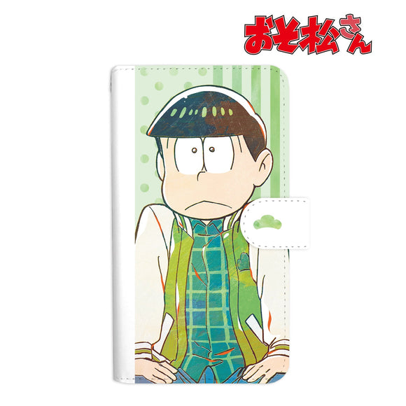 『おそ松さん』チョロ松 Ani-Art 第3弾 手帳型スマホケース【202405再販】
