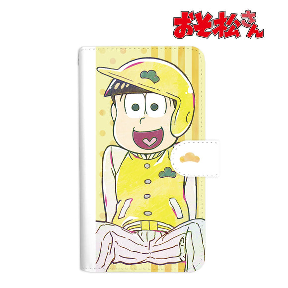 『おそ松さん』十四松 Ani-Art 第3弾 手帳型スマホケース【202405再販】