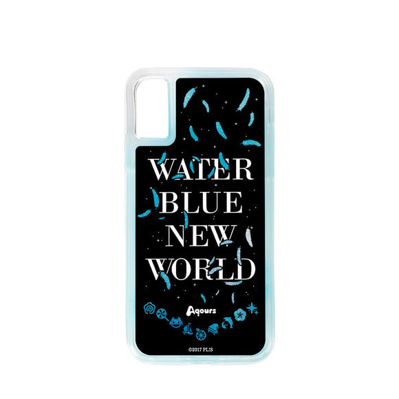 『ラブライブ!サンシャイン!!』WATER BLUE NEW WORLD グリッターiPhoneケース【202406再販】
