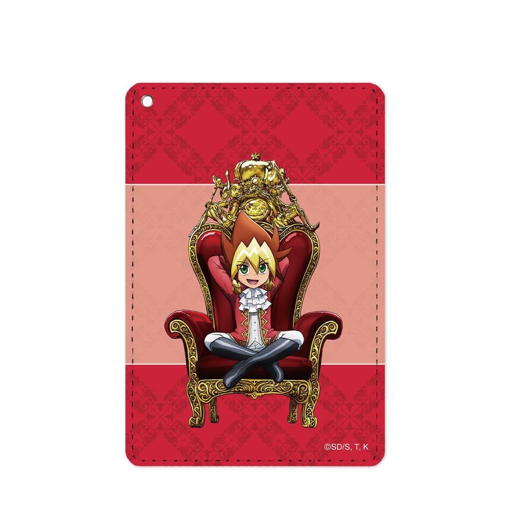 『遊☆戯☆王SEVENS』描き下ろしイラスト 王道遊我 玉座ver. 1ポケットパスケース【202603再販】