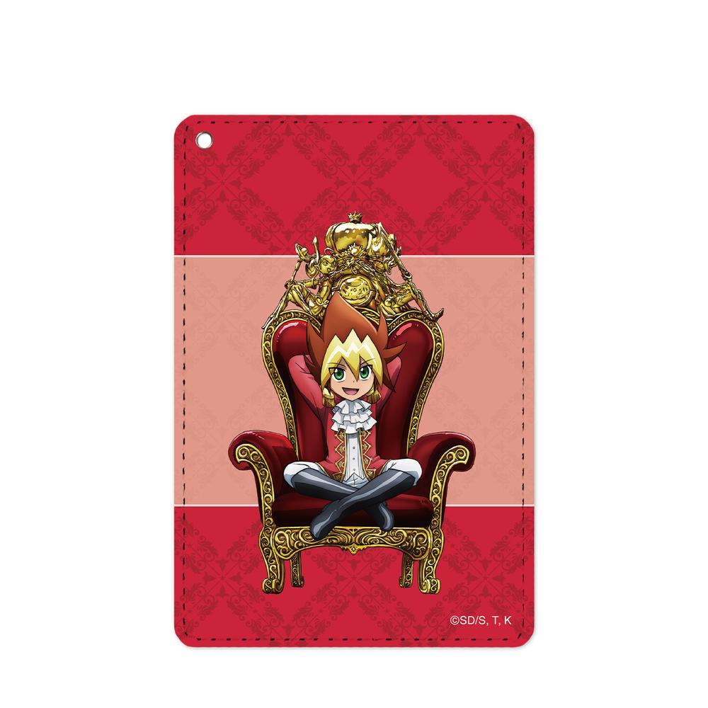 『遊☆戯☆王SEVENS』描き下ろしイラスト 王道遊我 玉座ver. 1ポケットパスケース【202510再販】