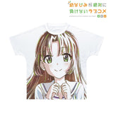 『幼なじみが絶対に負けないラブコメ』桃坂真理愛 Ani-Art フルグラフィックTシャツユニセックス【202407再販】