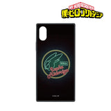 『僕のヒーローアカデミア』緑谷出久 Ani-Neon 強化ガラスiPhoneケース【202408再販】