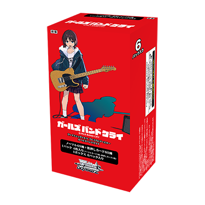 ヴァイスシュヴァルツ ガールズバンドクライ 6BOX ヴァイスシュヴァルツ プレミアムブースター『ガールズバンド
