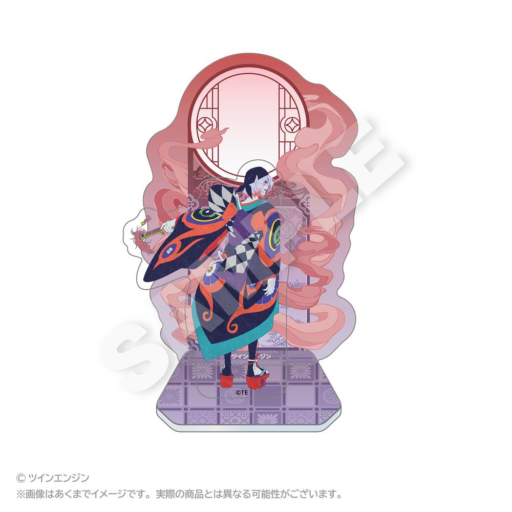 人気のクリスマスアイテムがいっぱい！ モノノ怪 第二章 火鼠』背景付きアクリルスタンド 薬売り アート・デザイン・音楽