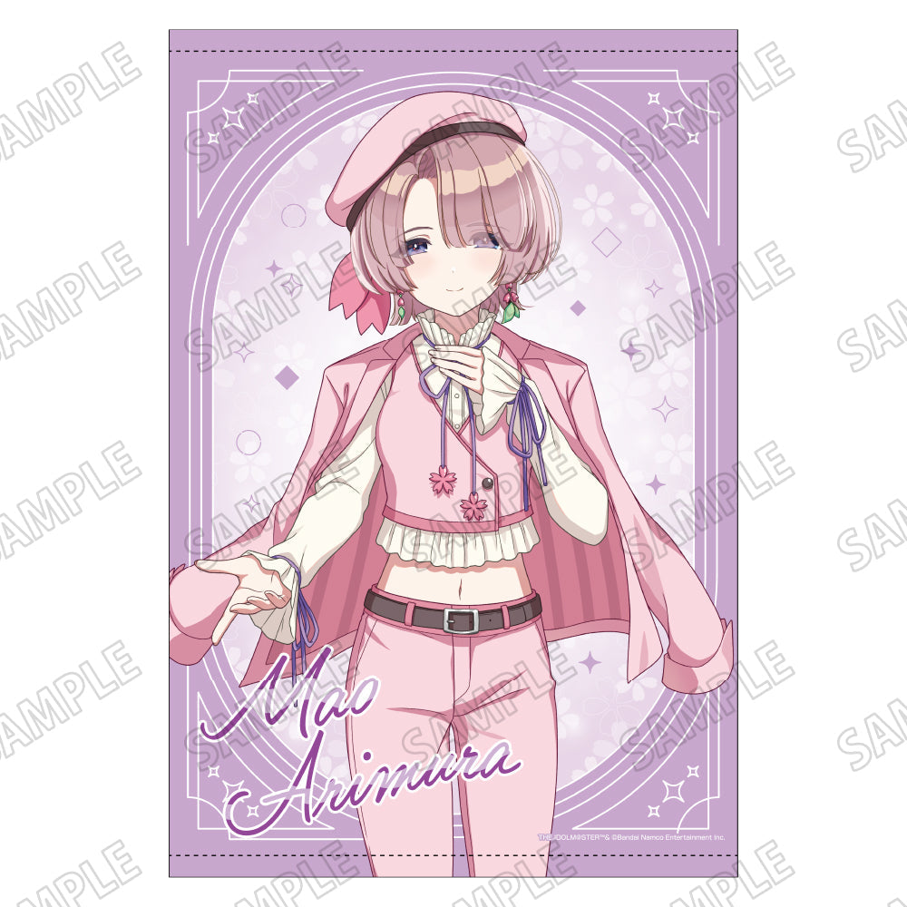 『学園アイドルマスター』描き下ろしB2タペストリー【サクライロver.】2有村麻央