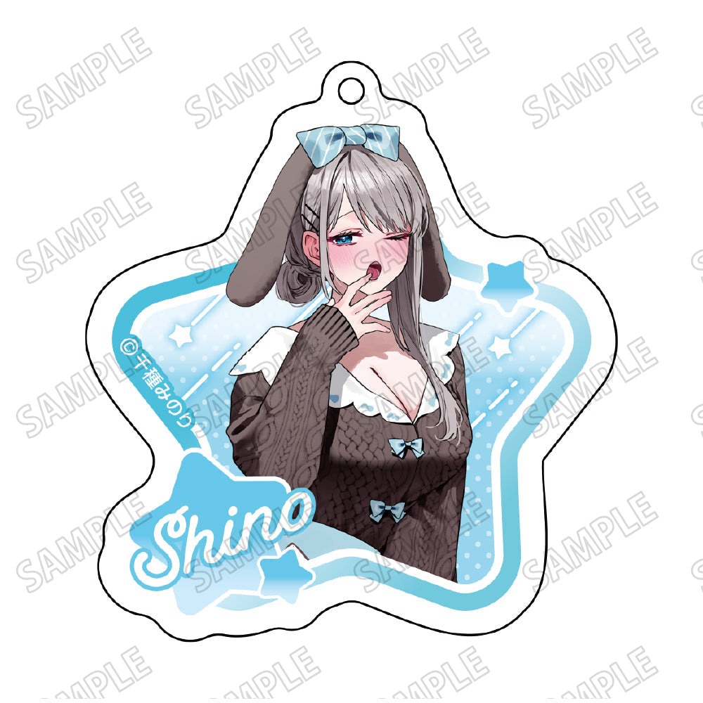 『千種みのり』描き下ろしアクリルキーホルダー【アニマルルームウェアver.】3早乙女志乃