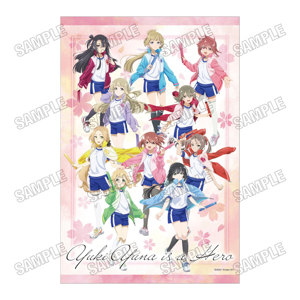 『結城友奈は勇者である』描き下ろしB2タペストリー【勇気のバトン展ver.】