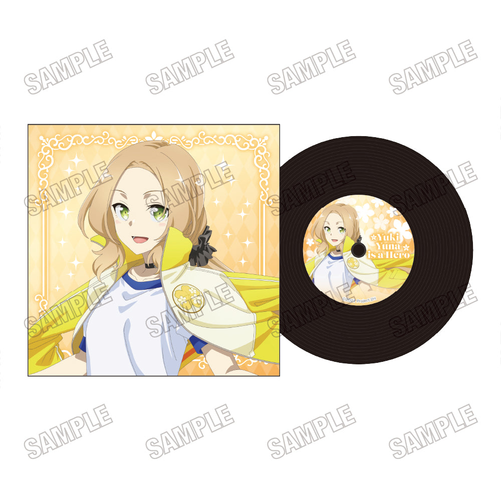 『結城友奈は勇者である』描き下ろしレコード風コースター【勇気のバトン展ver.】3犬吠埼風