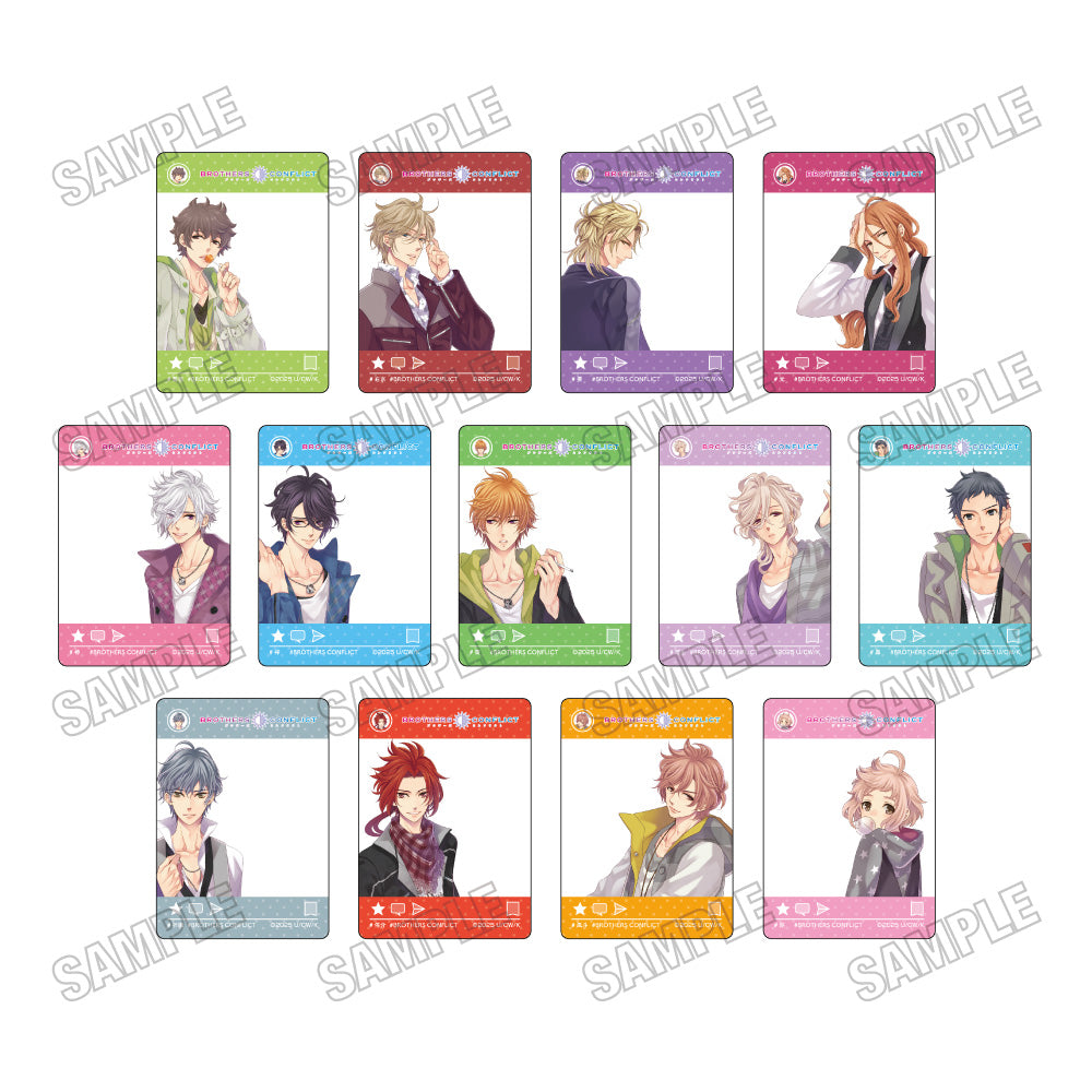 『BROTHERS CONFLICT』SNS風クリアカードコレクション【BOX】