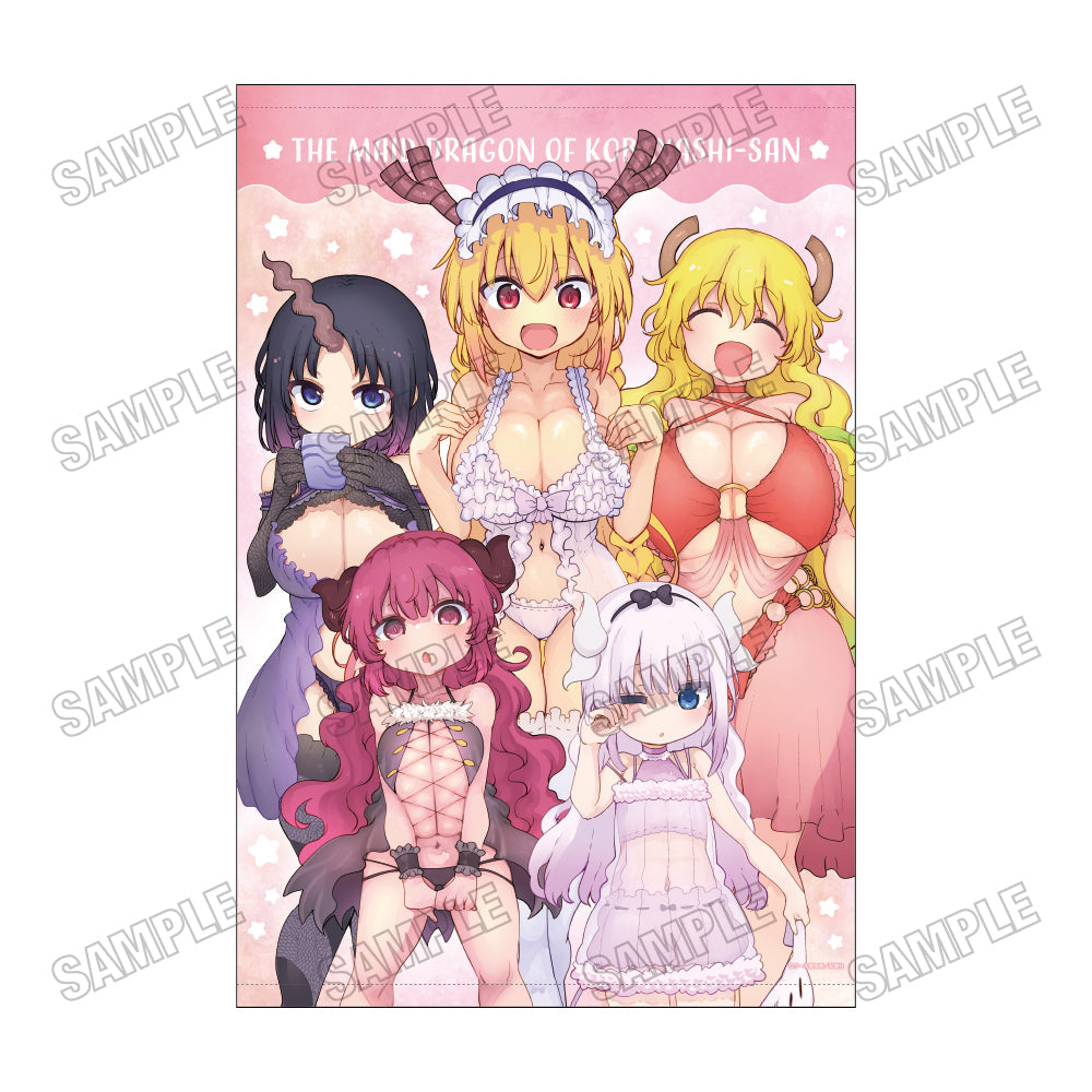 『小林さんちのメイドラゴン』描き下ろしB2タペストリー【ベビードールver.】