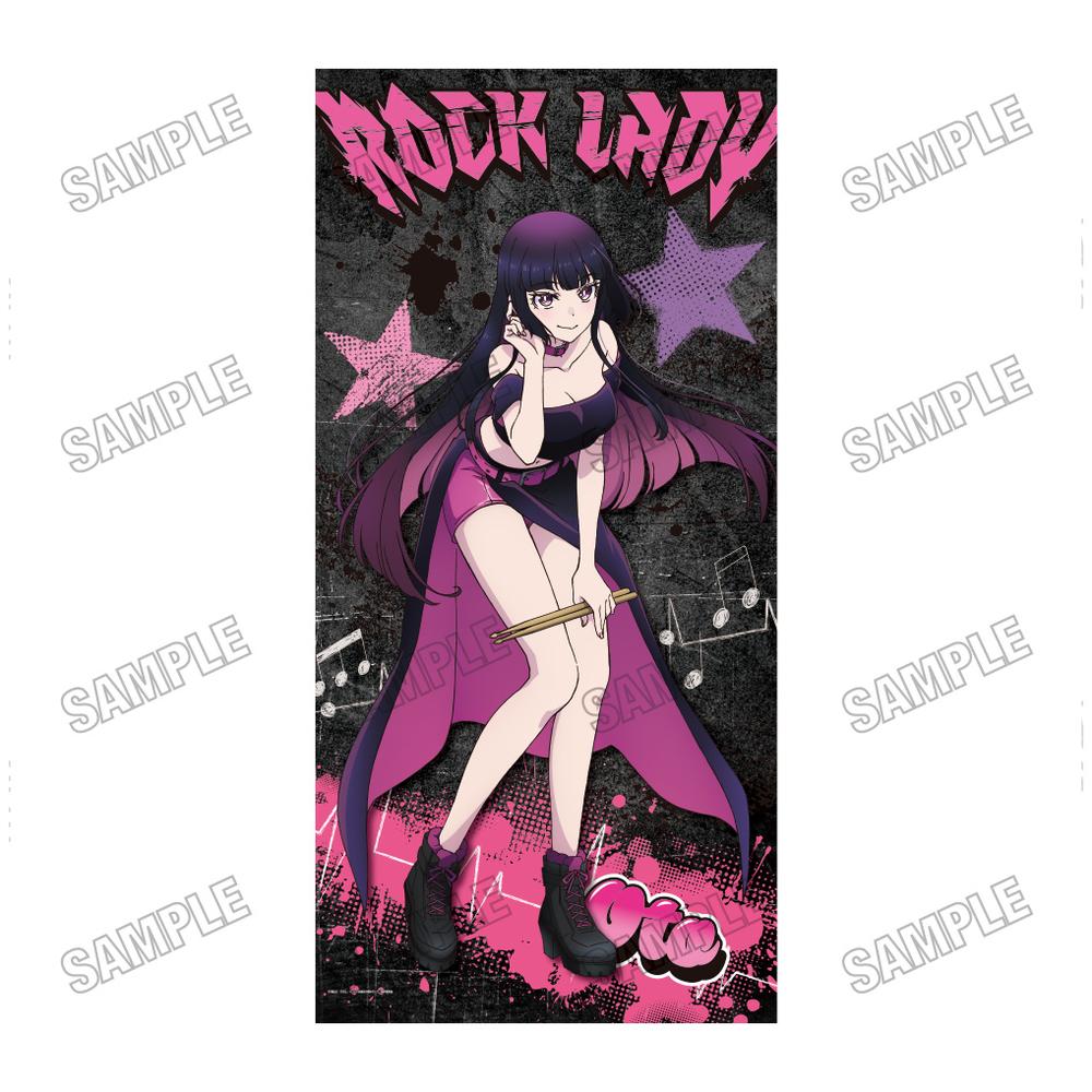 『ロックは淑女の嗜みでして』描き下ろし等身大タペストリー2黒鉄音羽