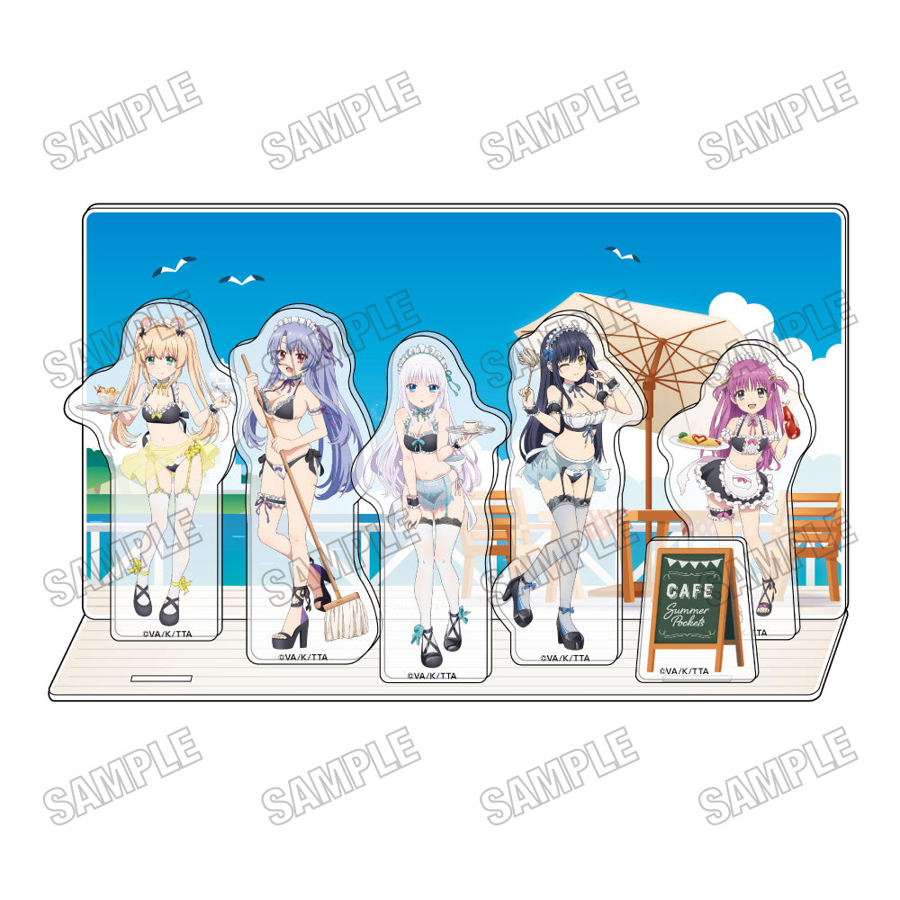 Summer Pockets』描き下ろしアクリルジオラマ – Anime Store JP
