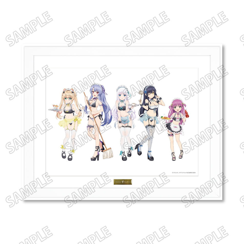 『Summer Pockets』描き下ろしA3複製原画