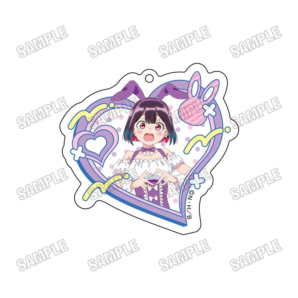 『ばっどがーる』描き下ろしアクリルキーホルダー【バニーver.】1優谷 優