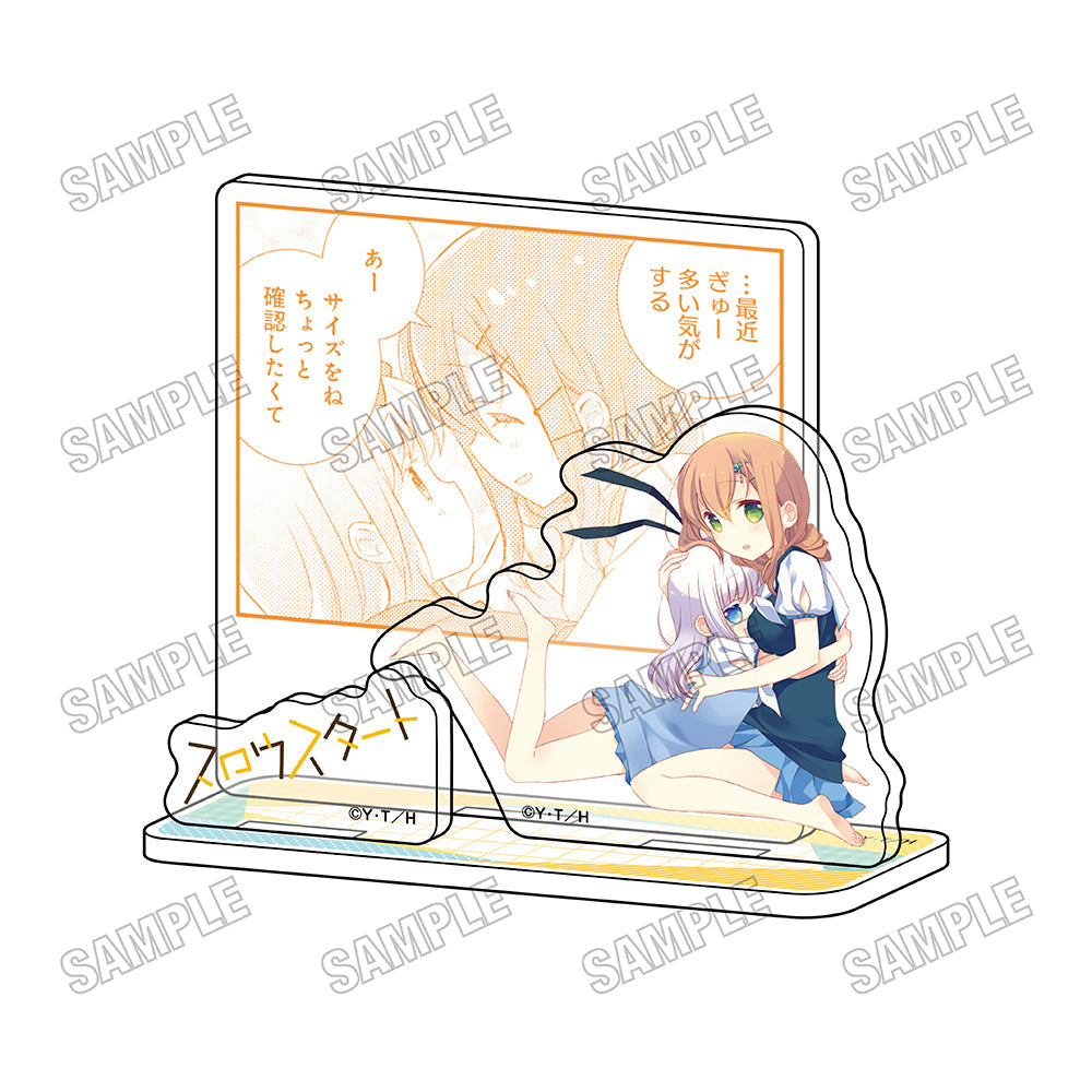 スロウスタート 限定描き下ろし B1布ポスター 新品未使用品 スロウスタート | アニメイト