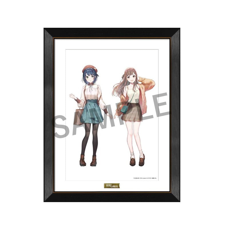 『安達としまむら』「安達としまむら」描き下ろし複製原画【オータムコーデver.】