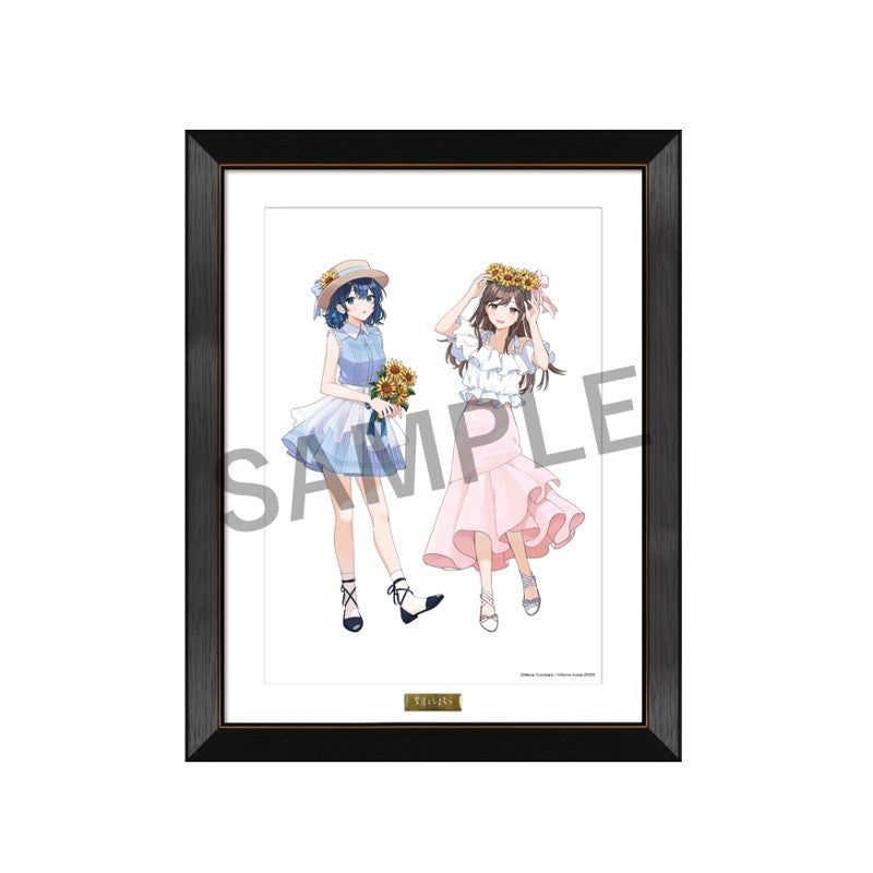 『コミカライズ安達としまむら』描き下ろし複製原画【サマードレスver.】