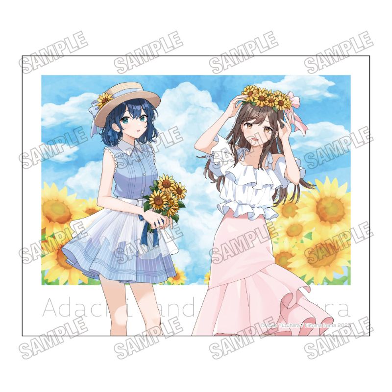 『コミカライズ安達としまむら』描き下ろしキャンバスアート【サマードレスver.】