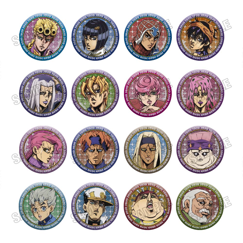 ジョジョの奇妙な冒険 黄金の風』缶バッジコレクション【RE】vol