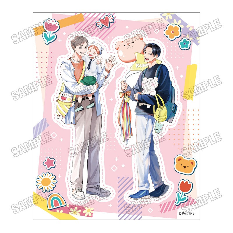 『ぼくのパパとパパの話』描き下ろしキャンバスアート