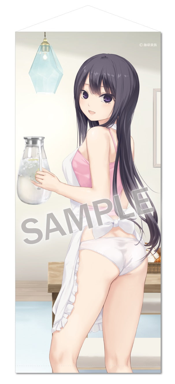 『珈琲貴族』特殊サイズタペストリー Lovely day-Breakfastキャミソール白峰さん-