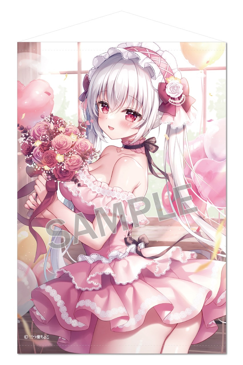 『三つ葉ちょこ』B2タペストリー Happy Celebration吸血鬼ちゃん