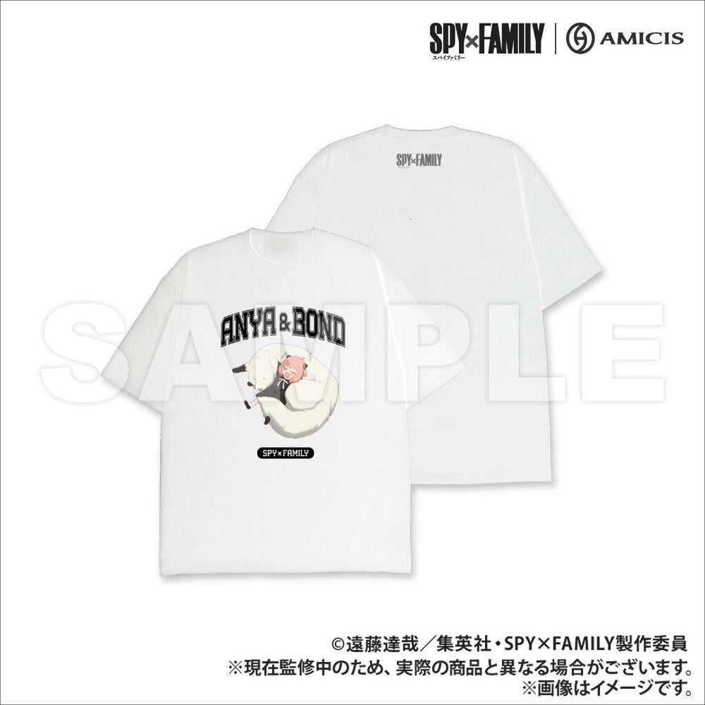 『SPY×FAMILY|AMICIS』お昼寝 Tシャツ White XLサイズ