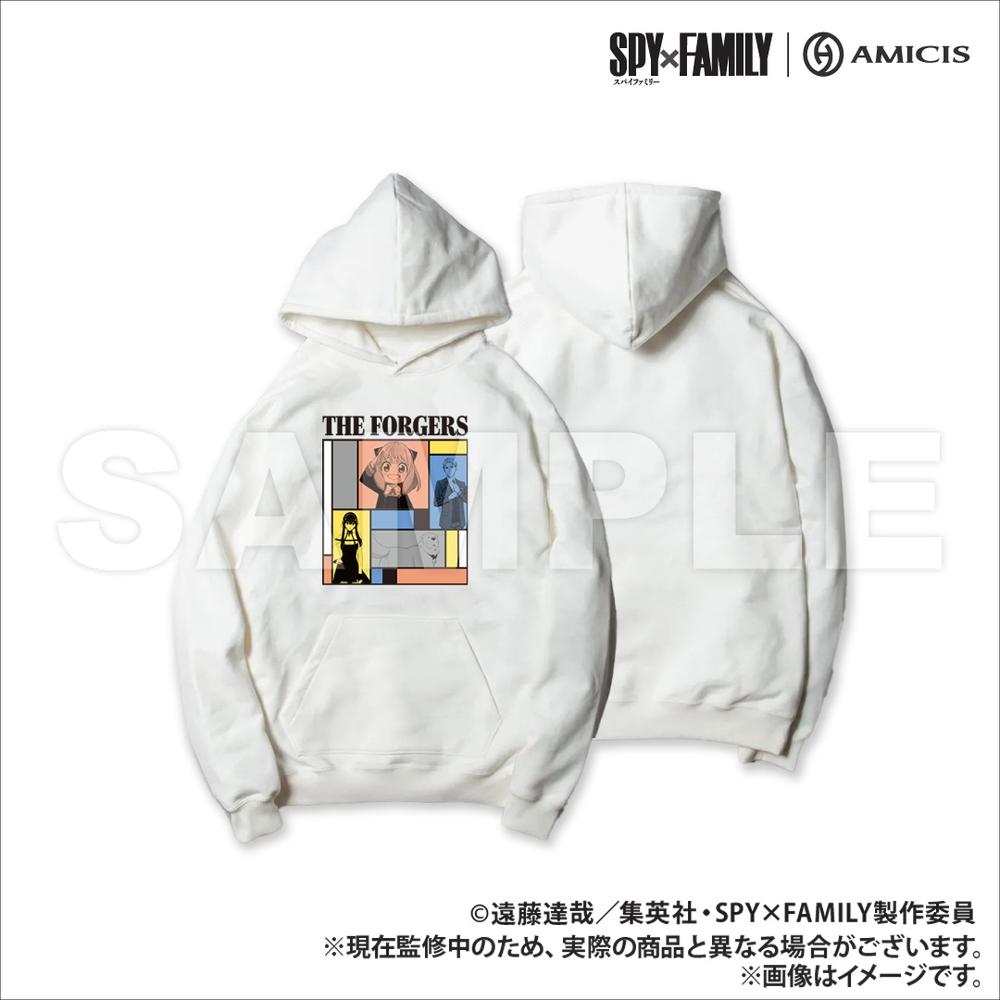 『SPY×FAMILY|AMICIS』THE FORGERS パーカー White XLサイズ