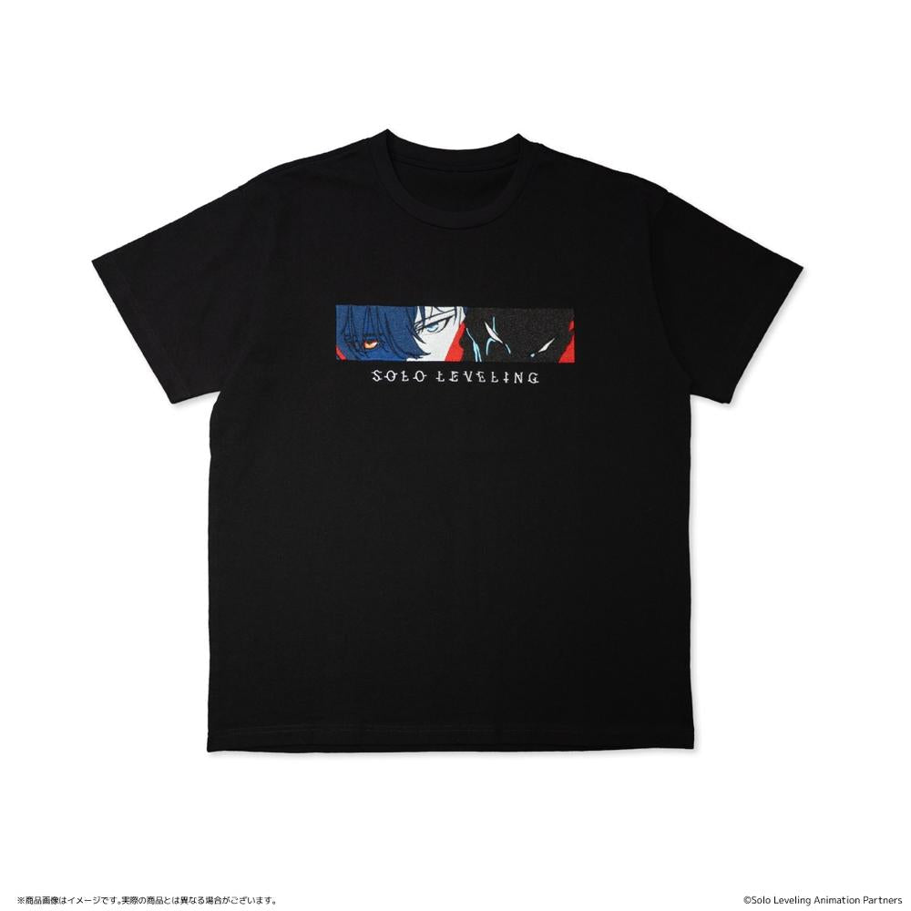 『俺だけレベルアップな件』AMICIS 水篠旬/イグリッド Tシャツ 黒XL