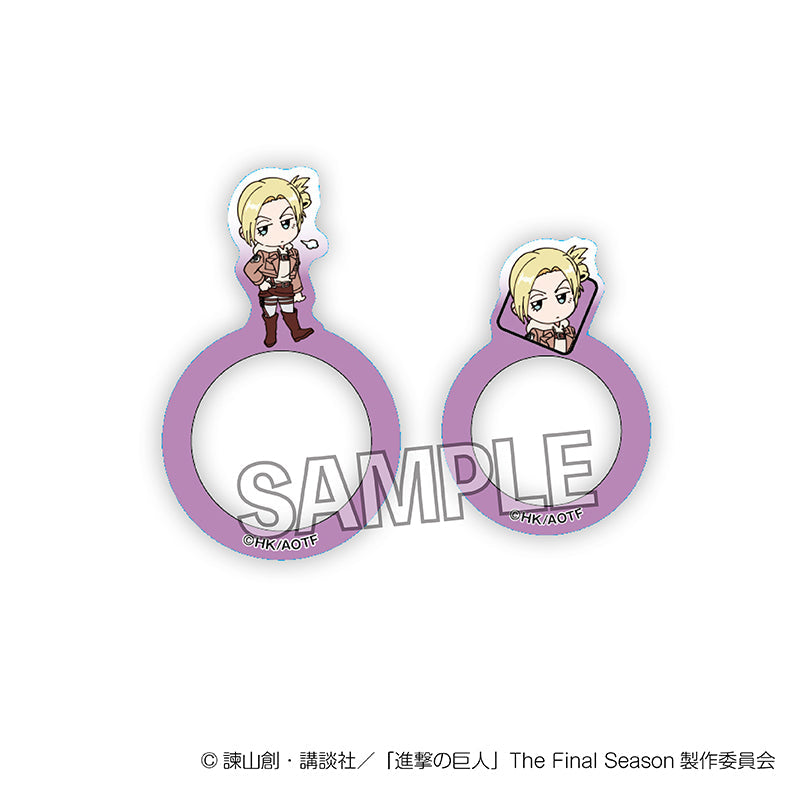 『進撃の巨人』DOTABATA!指の上の透明リング アニ