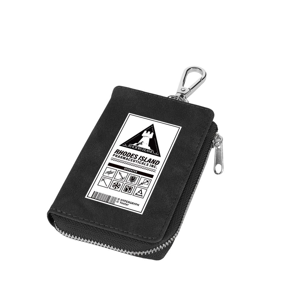 『アークナイツ』ロドス 支給品風 ヌバック調合皮キーケース