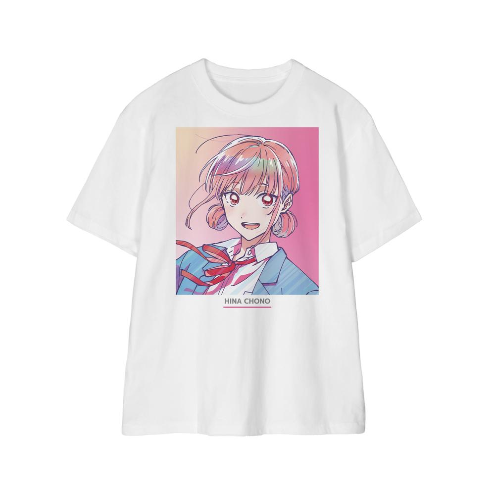 『アオのハコ』蝶野雛 Ani-Art clear label Tシャツメンズ