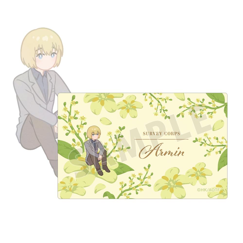 『進撃の巨人』アルミン Botania 第3弾 カードステッカー