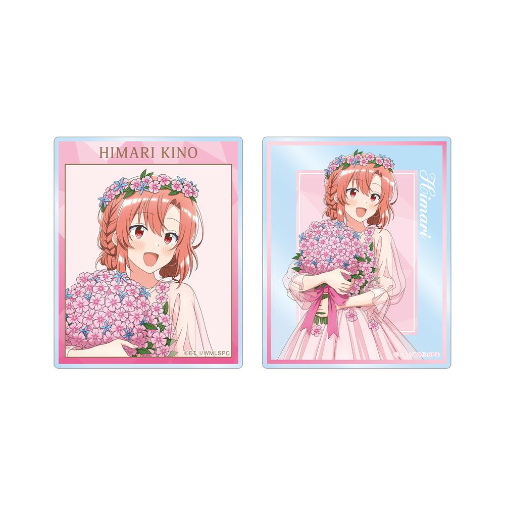 『ささやくように恋を唄う』描き下ろし 木野 ひまり 花びらドレスver. アクリルカード2枚セット【202511再販】