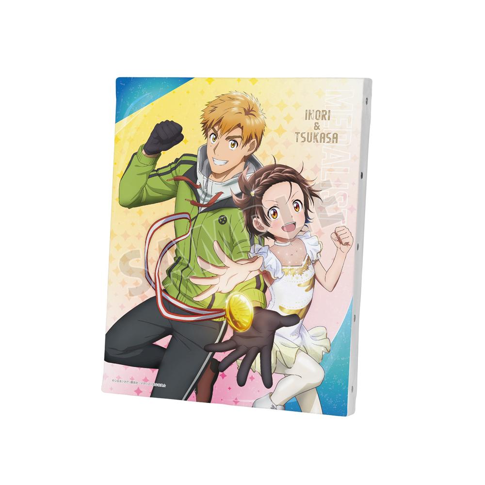 『メダリスト』結束いのり&明浦路 司 ペアビジュアル キャンバスボード【202511再販】