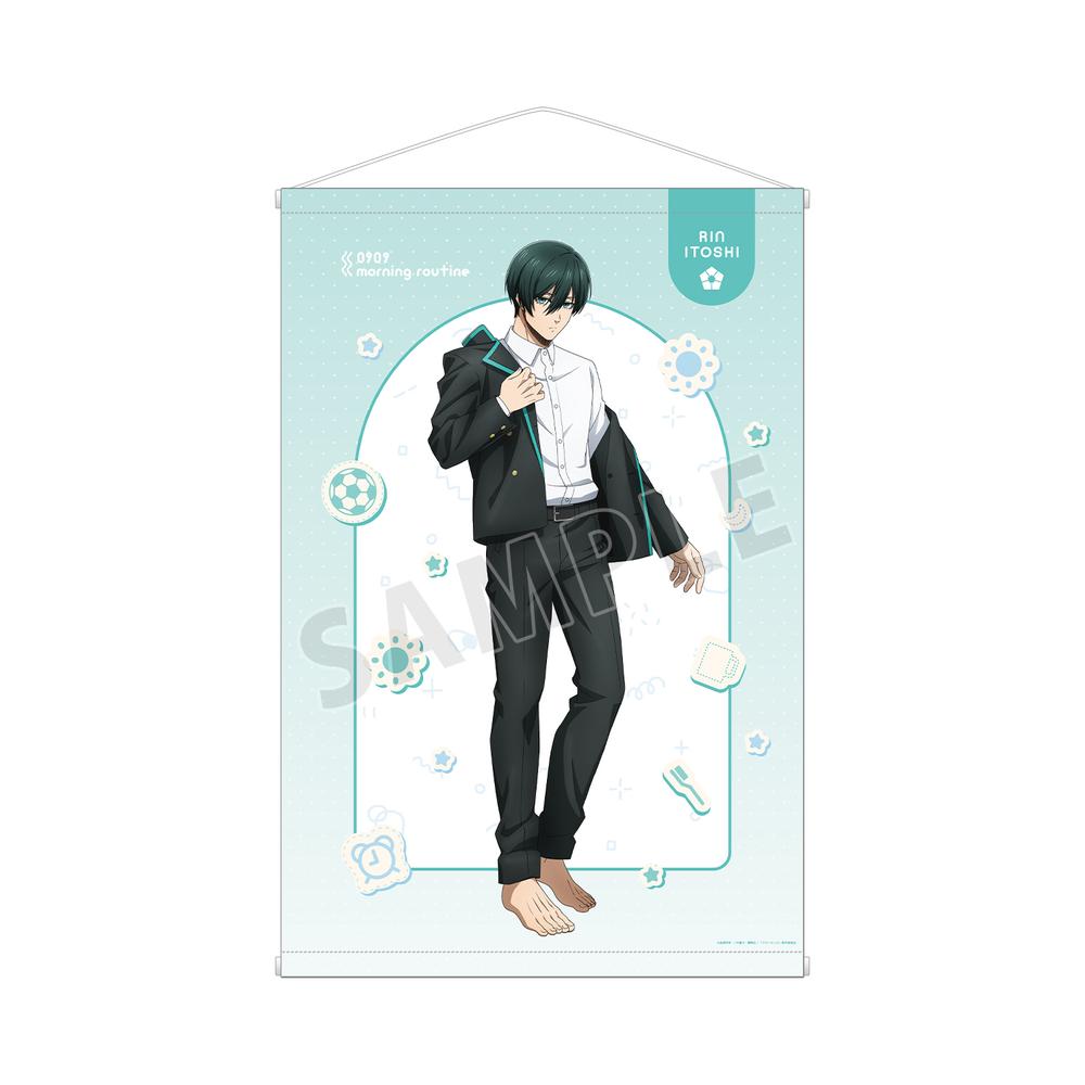 『ブルーロック』描き下ろし 糸師 凛 モーニングルーティンver. B2タペストリー【202508再販】