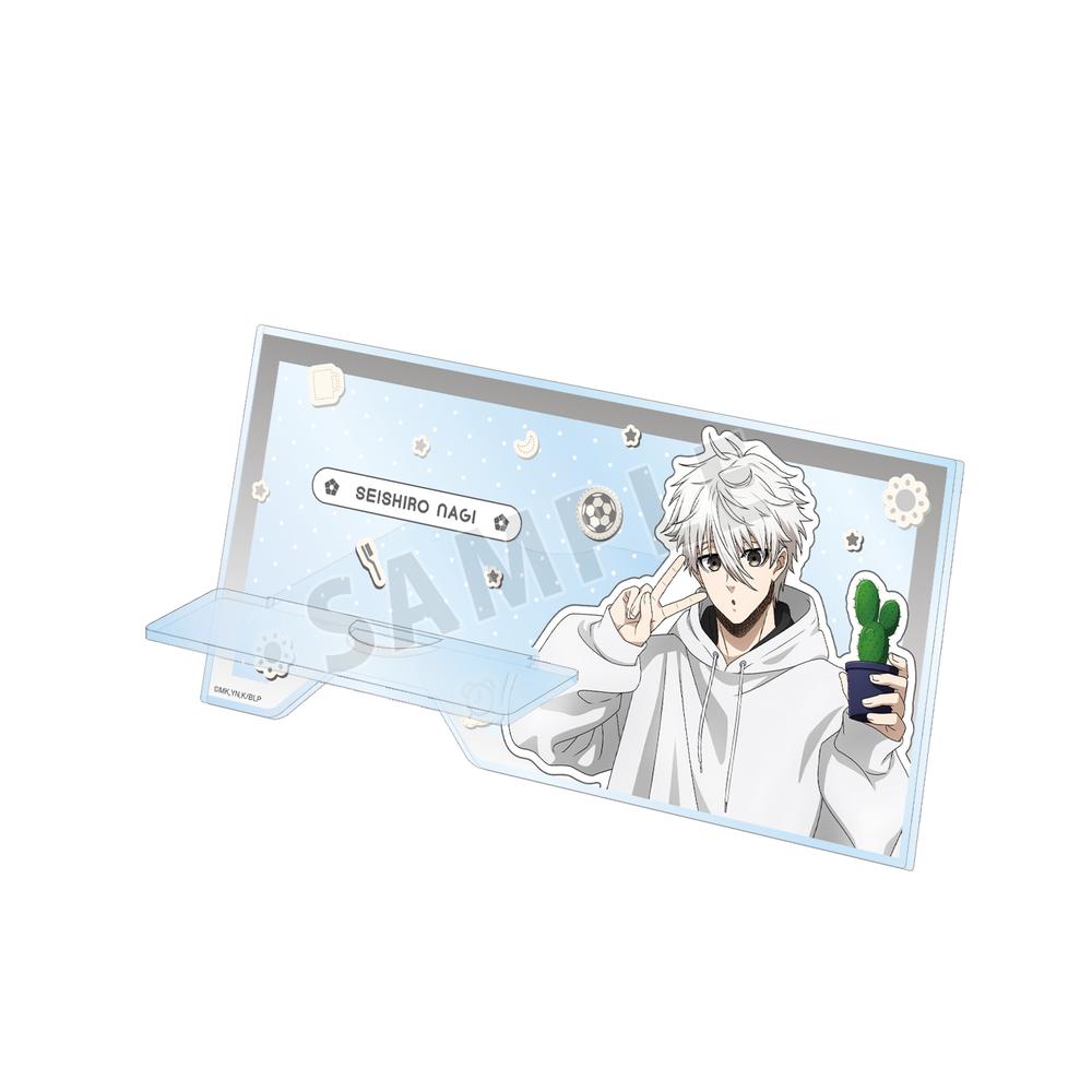 『ブルーロック』描き下ろし 凪 誠士郎 モーニングルーティンver. ダイカットアクリルスマホスタンド【202508再販】