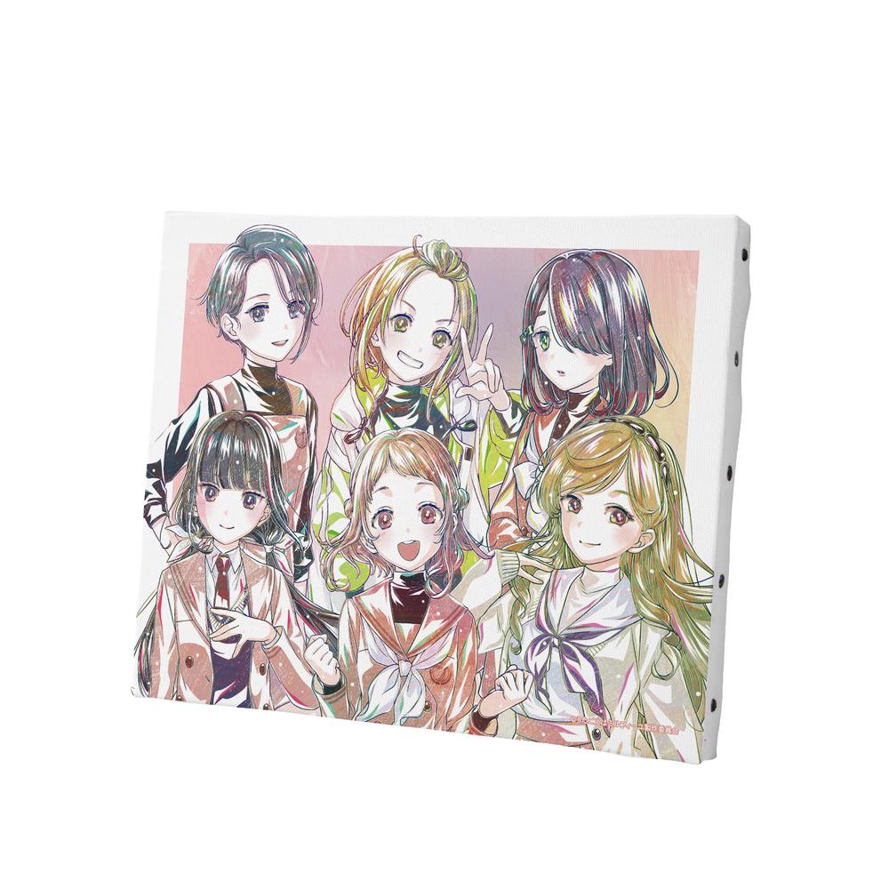 『うたごえはミルフィーユ』手鞠沢高校アカペラ部 Ani-Art キャンバスボード