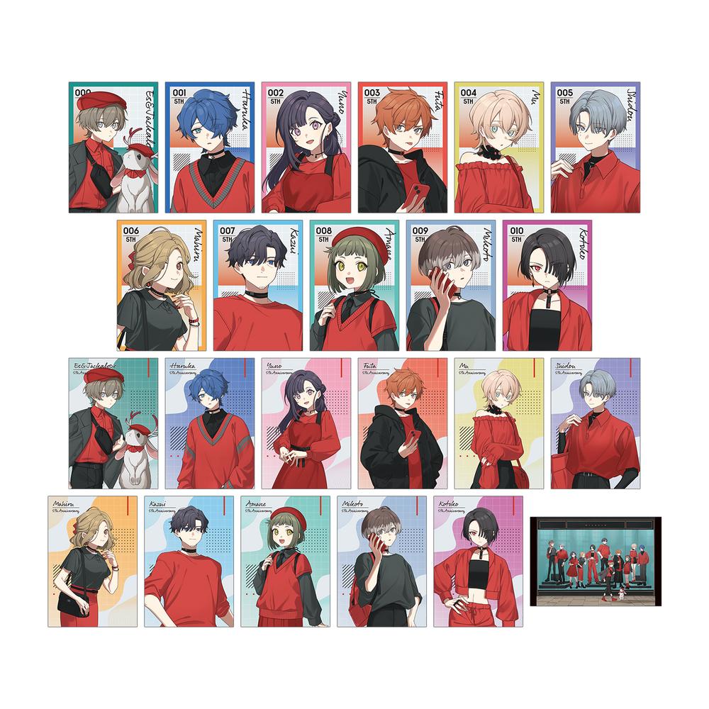 『MILGRAM -ミルグラム-』描き下ろし 5th Anniversary ver. トレーディングポストカード(単位/BOX)【202510再販】