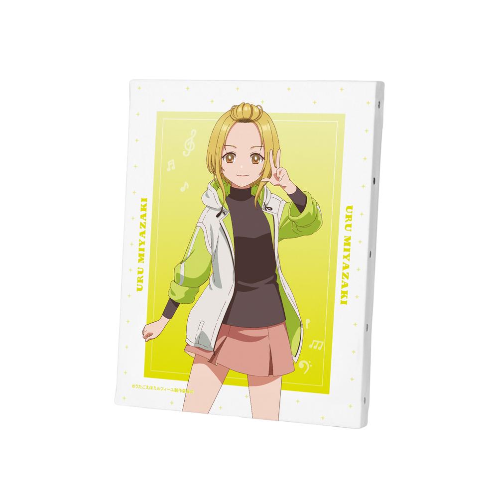 【＠Loppi・HMV限定】キャンバスアートボード　ミルキィローズ うたごえはミルフィーユ』ウルル キャンバスボード – Anime