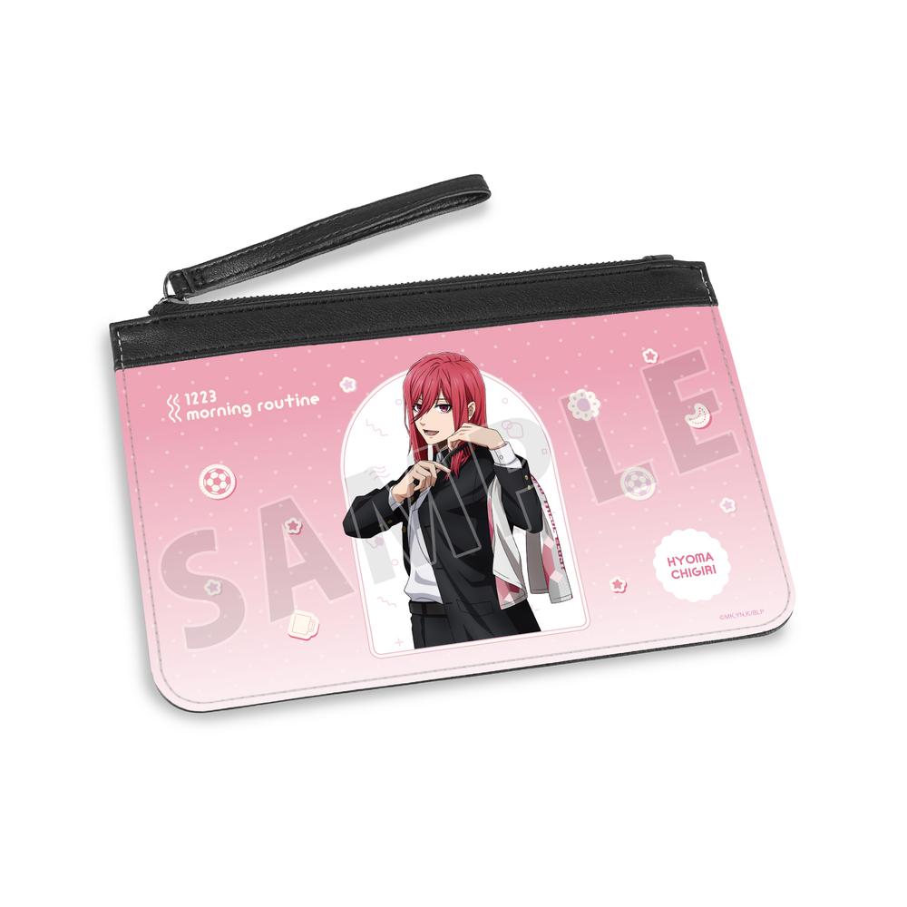 『ブルーロック』描き下ろし 千切 豹馬 モーニングルーティンver. PUレザーフラットポーチ【202508再販】