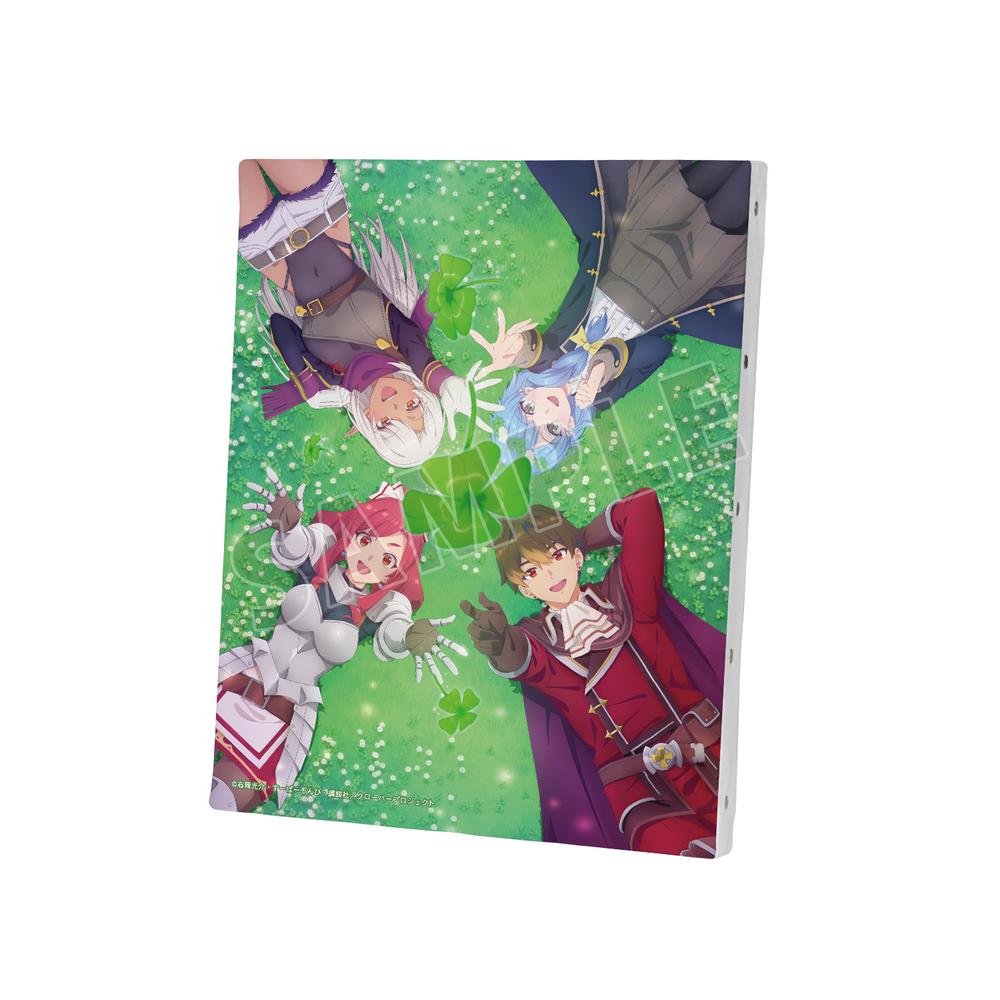 『Aランクパーティを離脱した俺は、元教え子たちと迷宮深部を目指す。』ティザービジュアル キャンバスボード