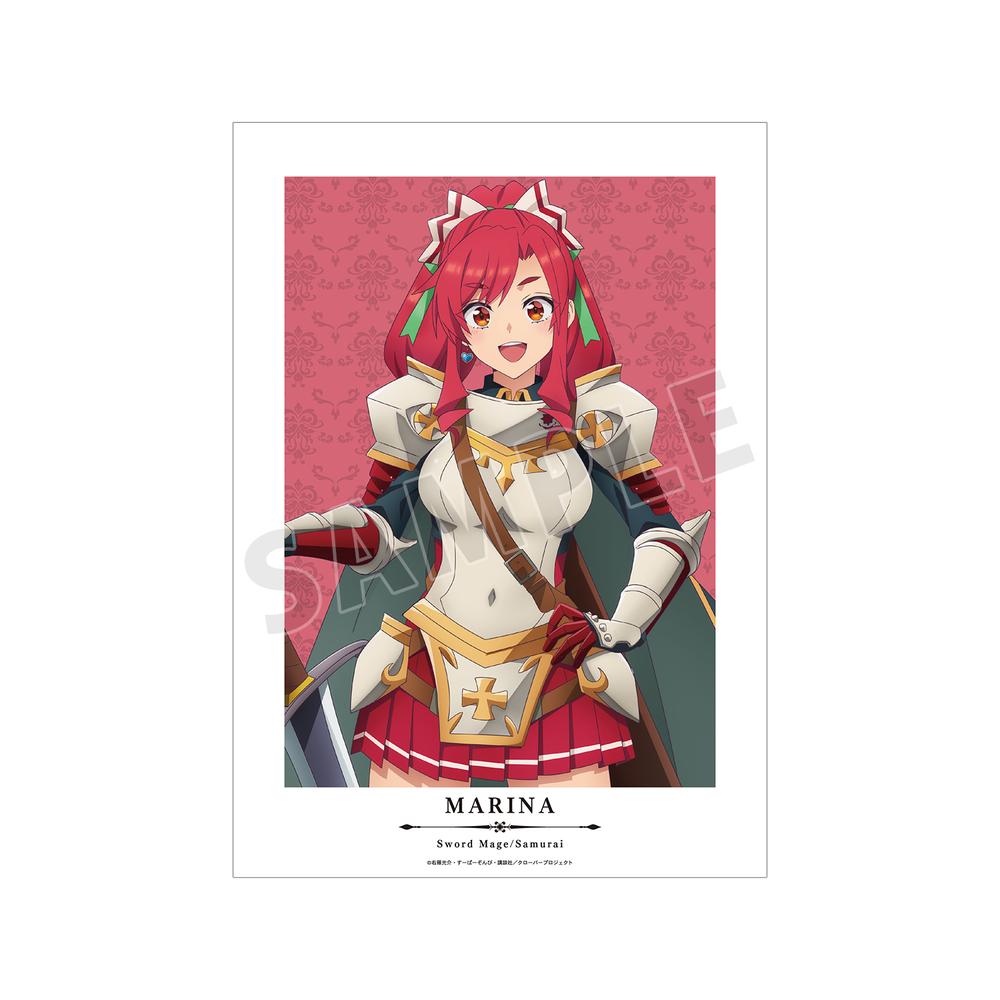 『Aランクパーティを離脱した俺は、元教え子たちと迷宮深部を目指す。』マリナ A3マット加工ポスター【202511再販】