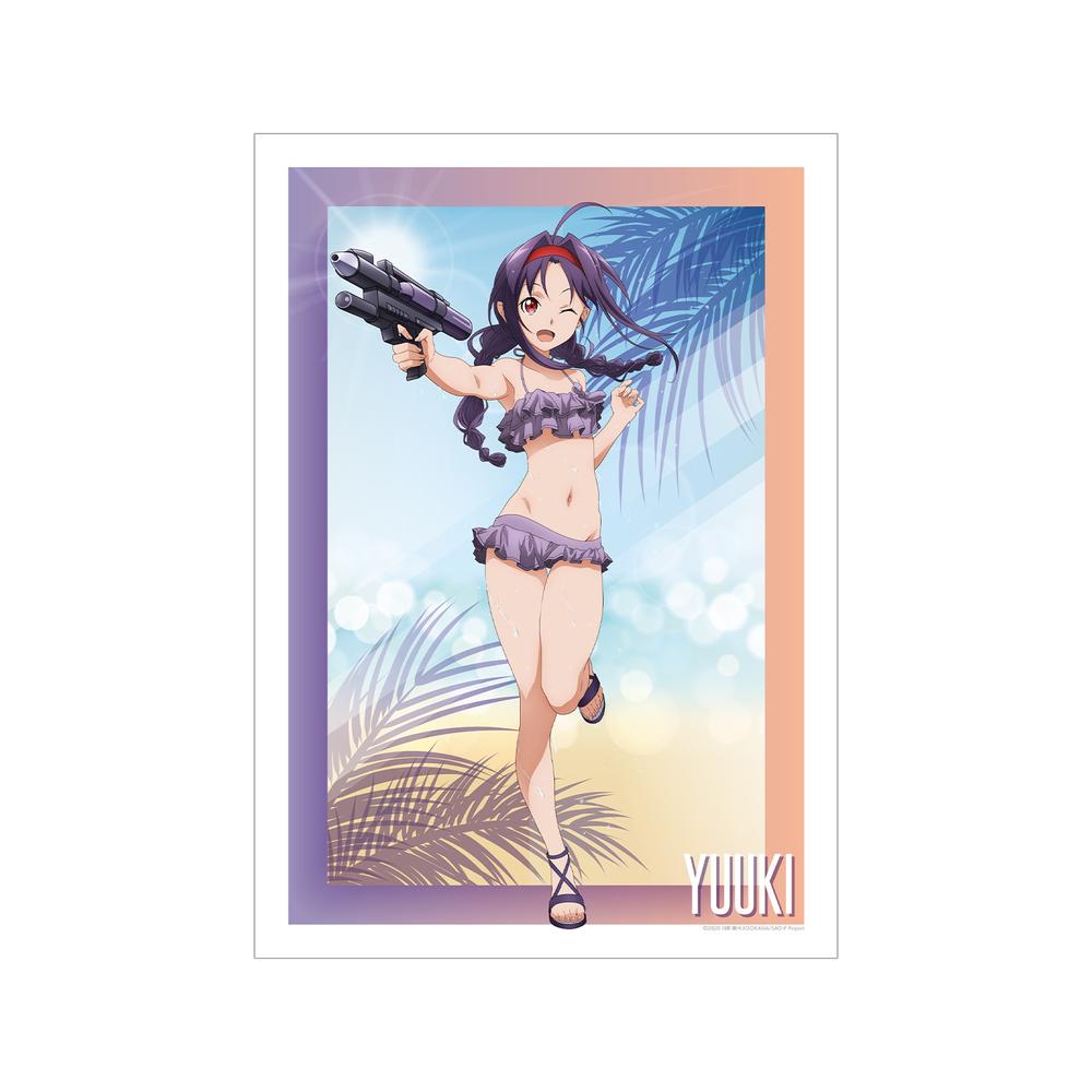 『ソードアート・オンライン』描き下ろし ユウキ ウォーターガンバトルver. A3マット加工ポスター