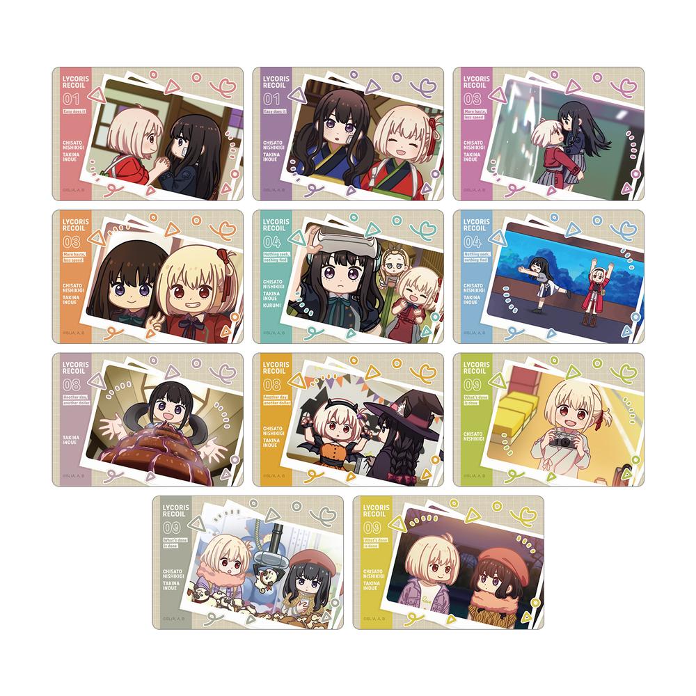 『リコリス・リコイル』トレーディング ゆるコマ B8硬質カードケース(単位/BOX)【202511再販】