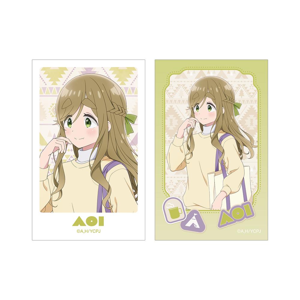 『ゆるキャン△ SEASON3』描き下ろし 犬山あおい 歩みver. イラストカード2枚セット