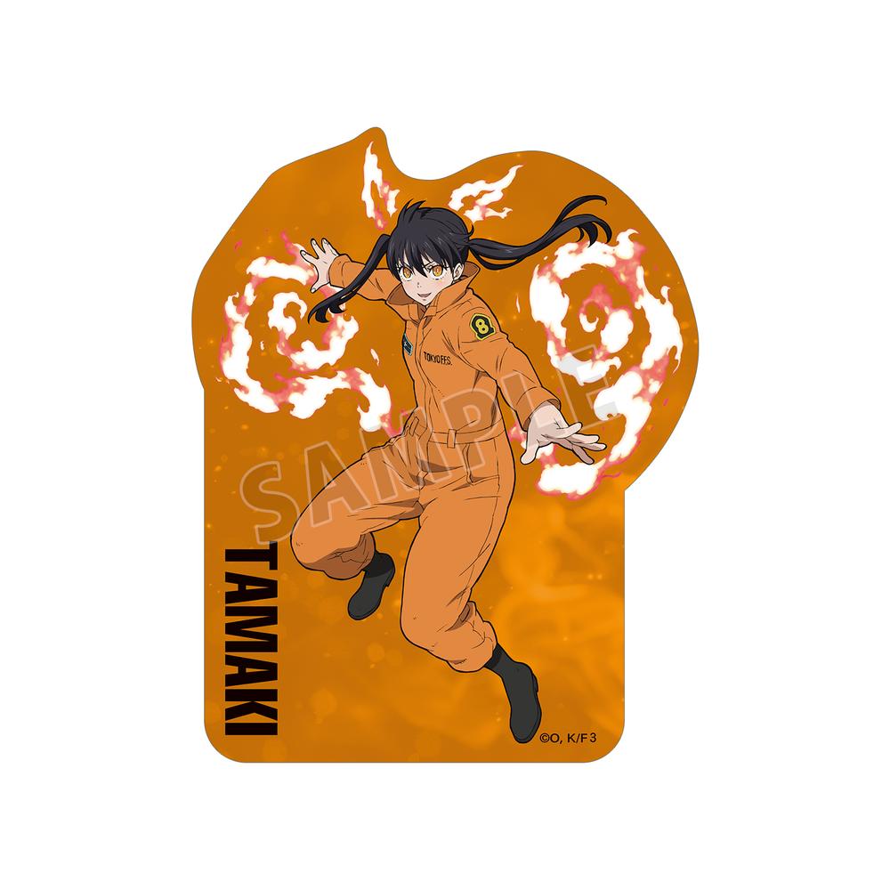 『炎炎ノ消防隊 参ノ章』環 古達 ダイカットステッカー – Anime Store JP（アニメストア.JP）